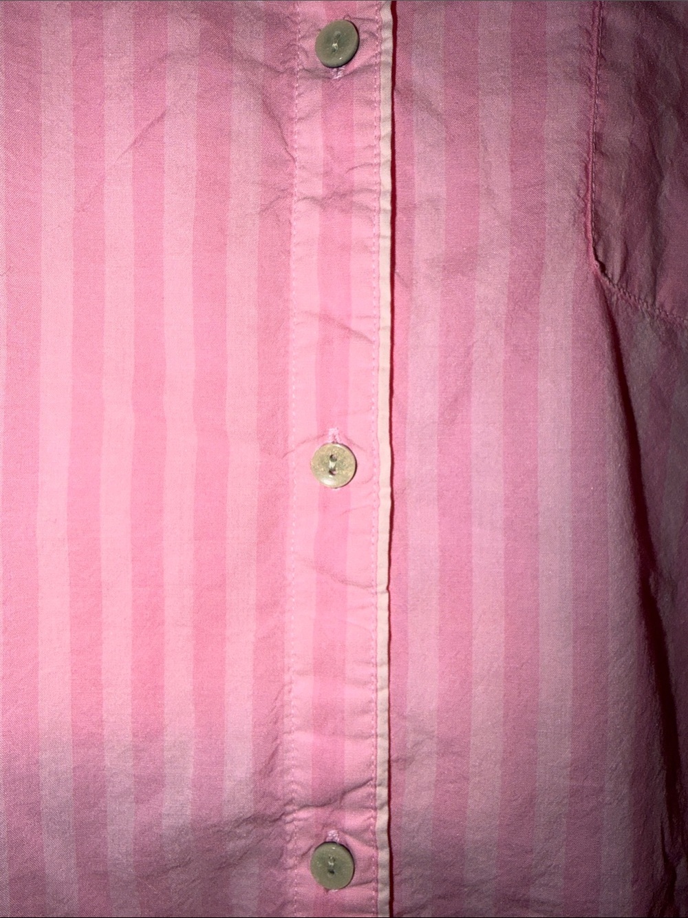 Victoria’s Secret Classic Striped Pink Pajama Set, 3 Pieces, Lightweight Cotton - Picture 9 of 11